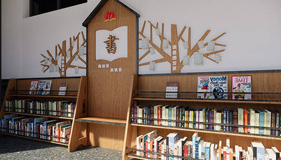 小學校園文化墻設計